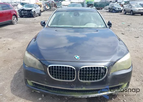 2009 BMW 750Li из США, поврежденный, VIN WBAKB83539CY57544